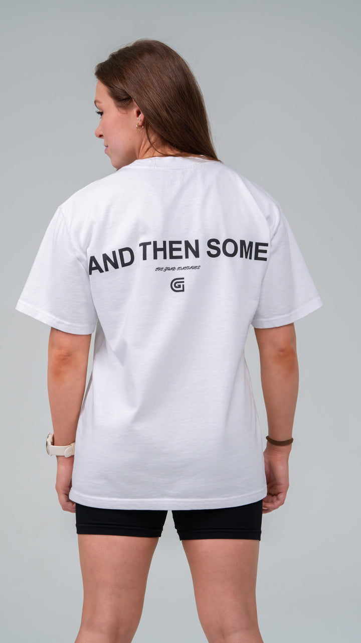 Women's / Unisex 100% MSN Tee Oversize- White