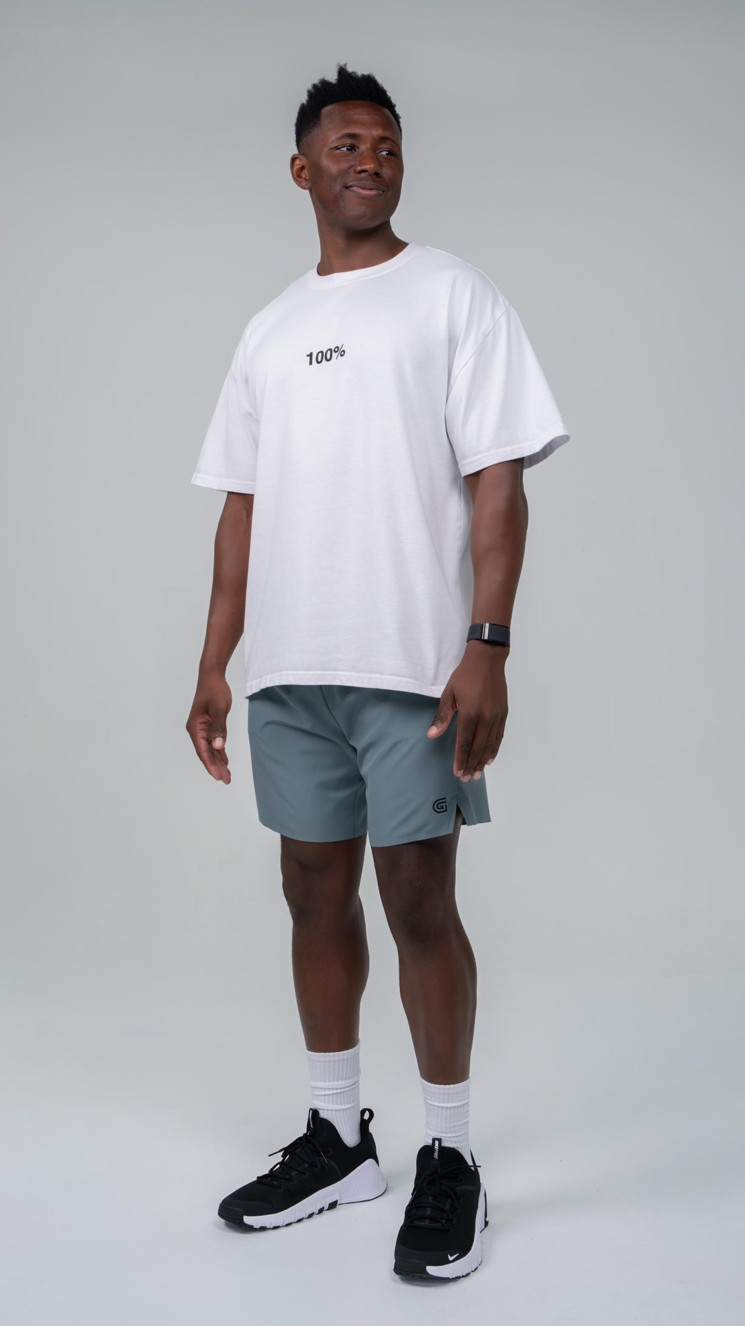 Women's / Unisex 100% MSN Tee Oversize- White