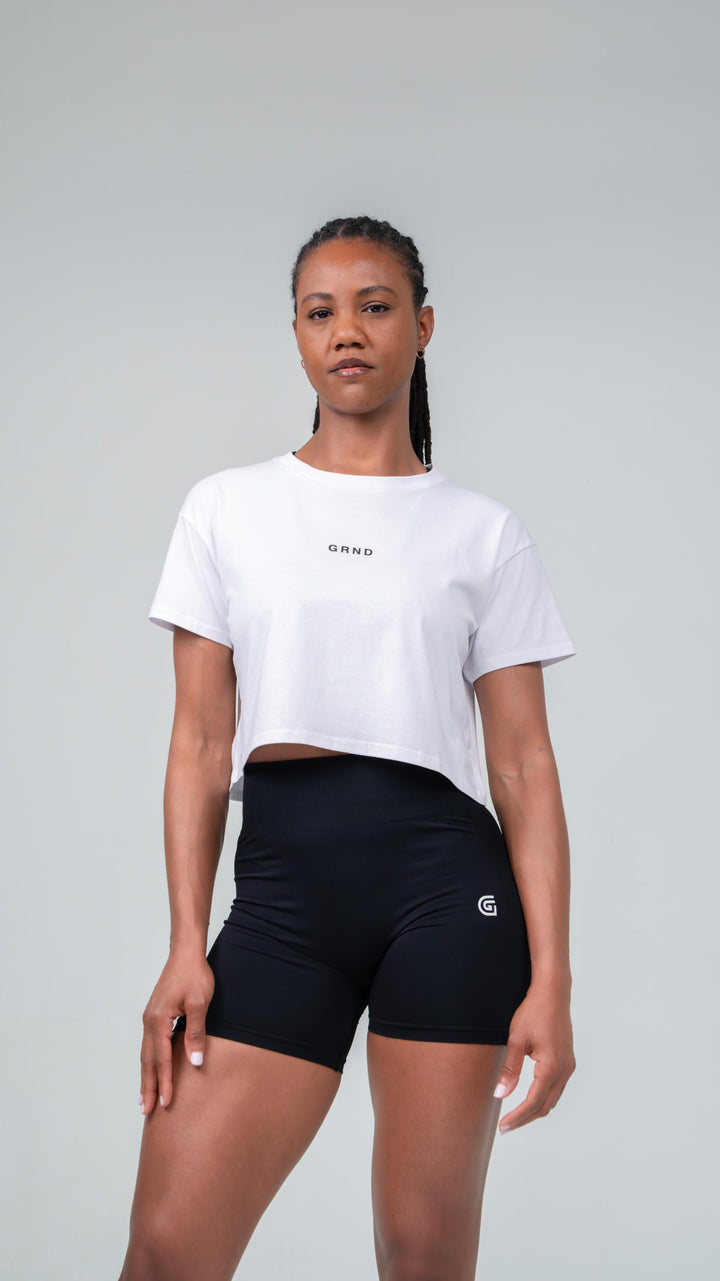 Women’s At a Minimal Cropped Tee
