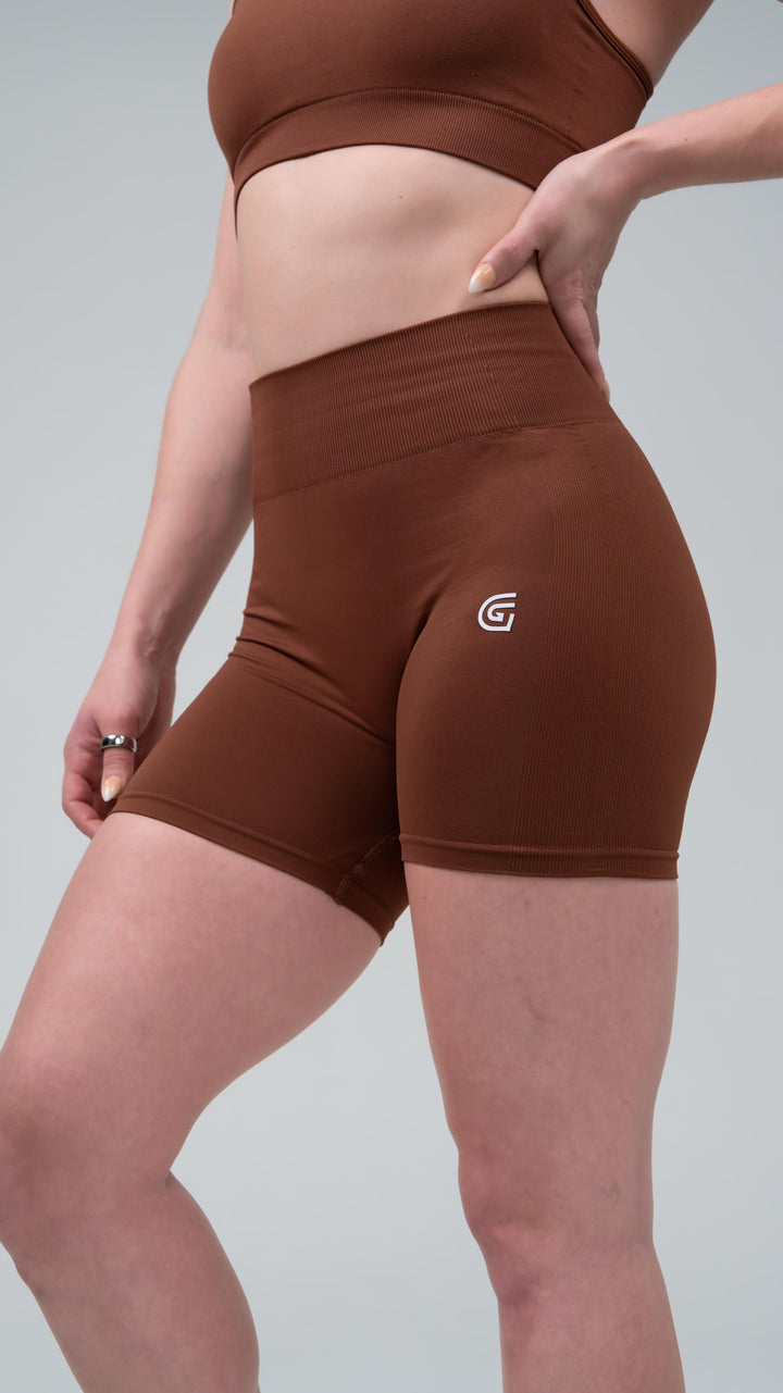 Women’s Terra Performance Biker Shorts - Earth