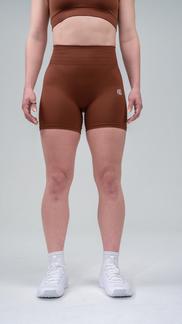 Women’s Terra Performance Biker Shorts - Earth