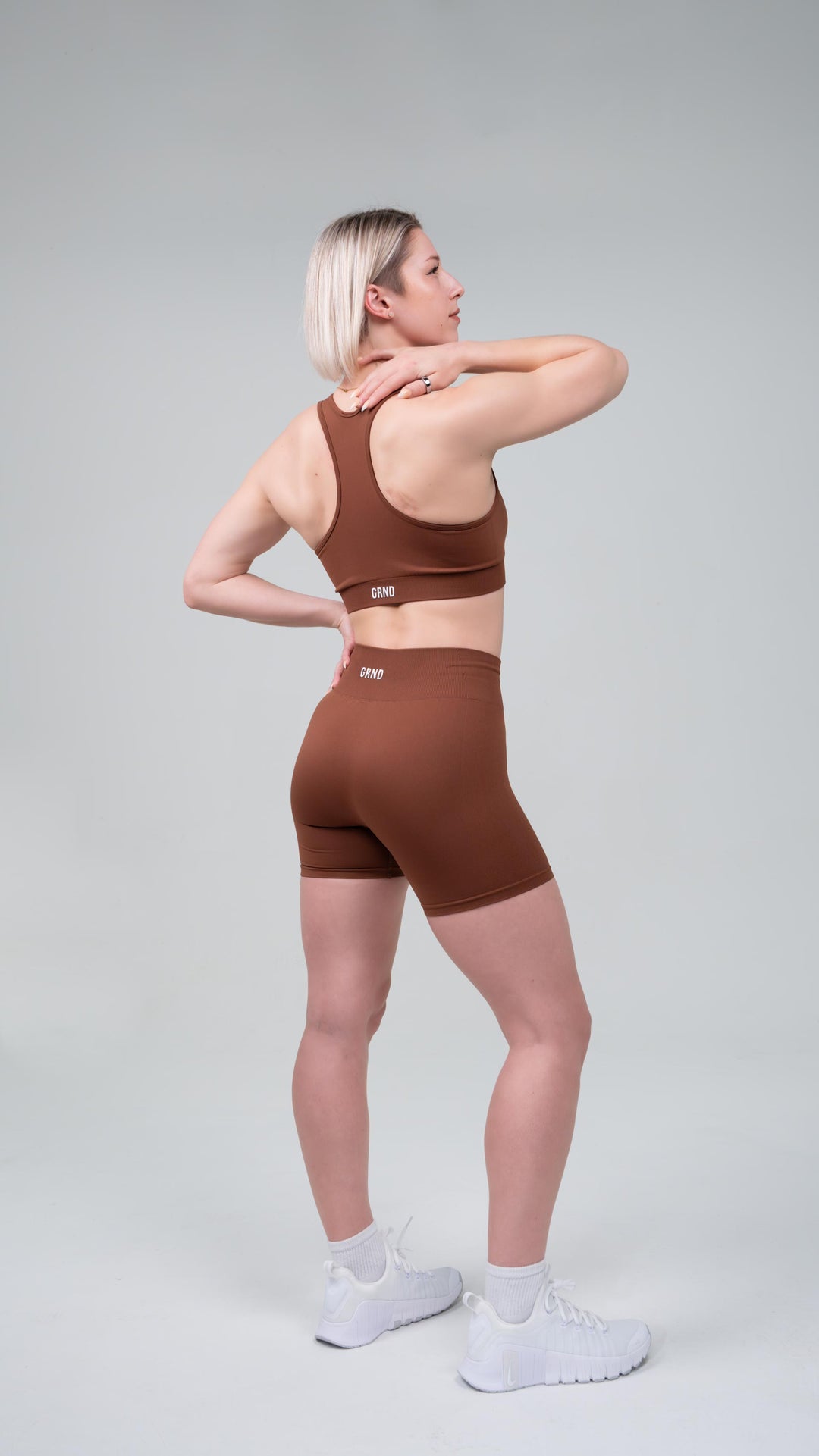 Women’s Terra Performance Biker Shorts - Earth