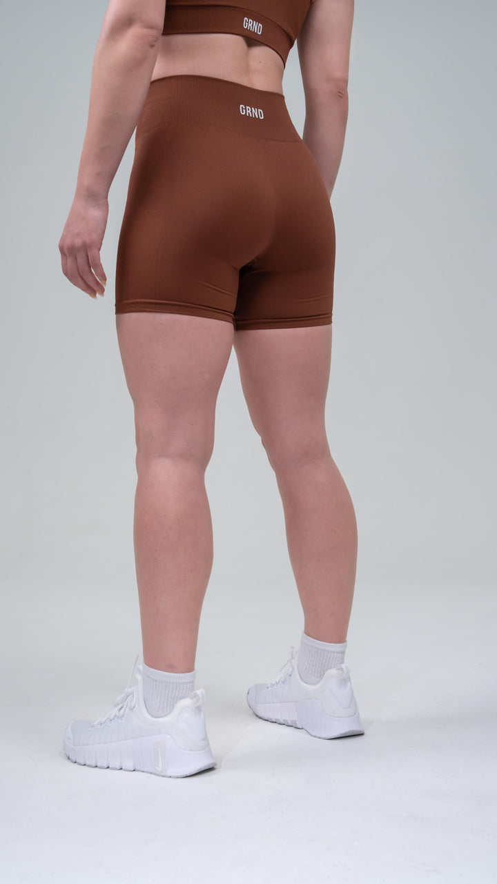 Women’s Terra Performance Biker Shorts - Earth