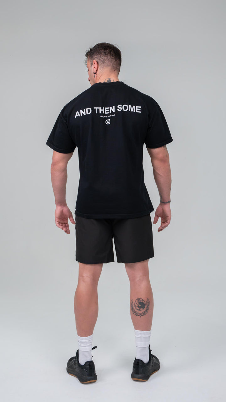 Men's / Unisex 100% MSN Tee Oversize- Black