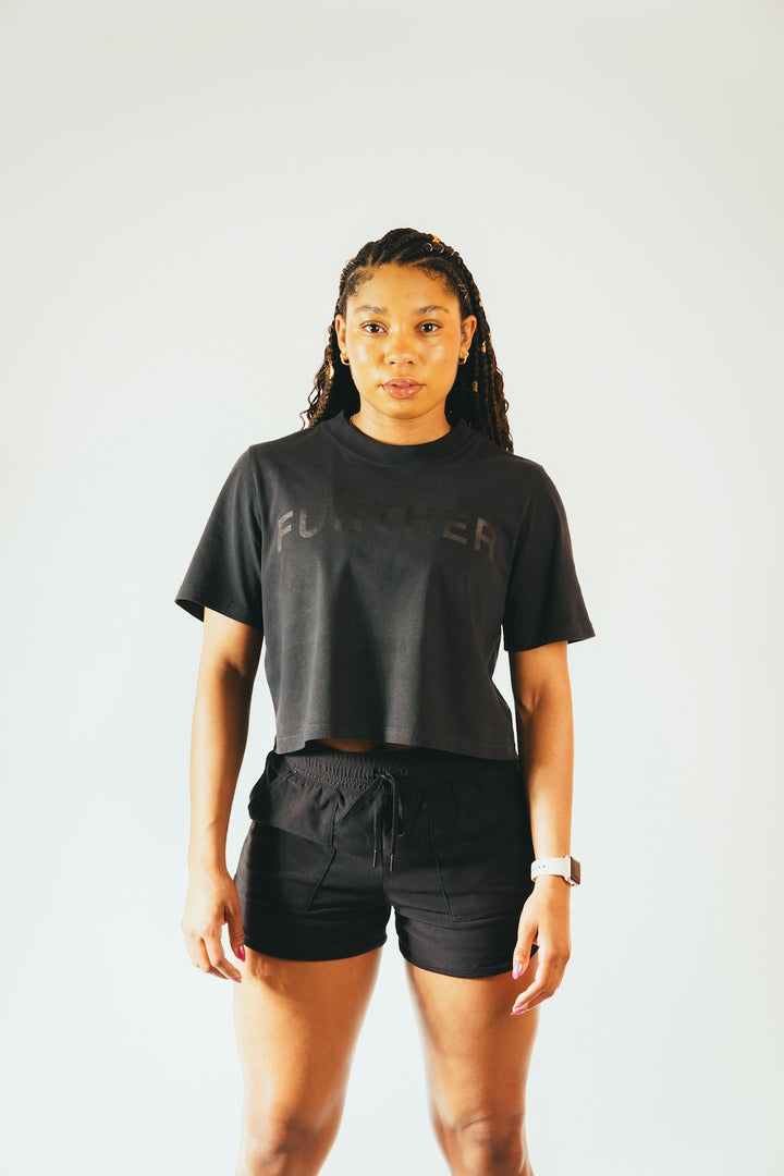 Women Go Further Cropped Tee